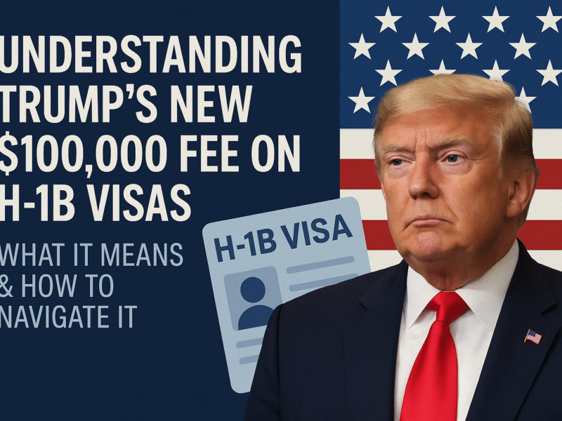 $100,000 H-1B visa fee