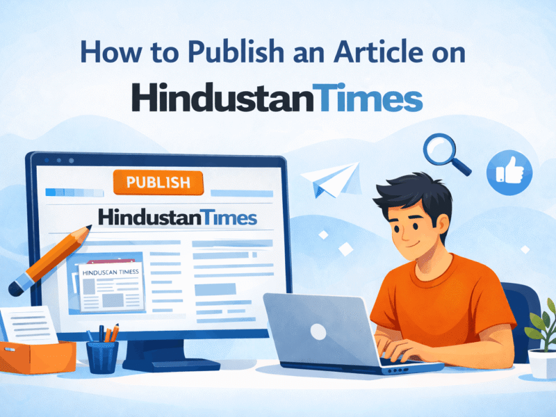 Publish in Hindustan Times