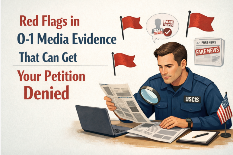 Red Flags in O-1 Media