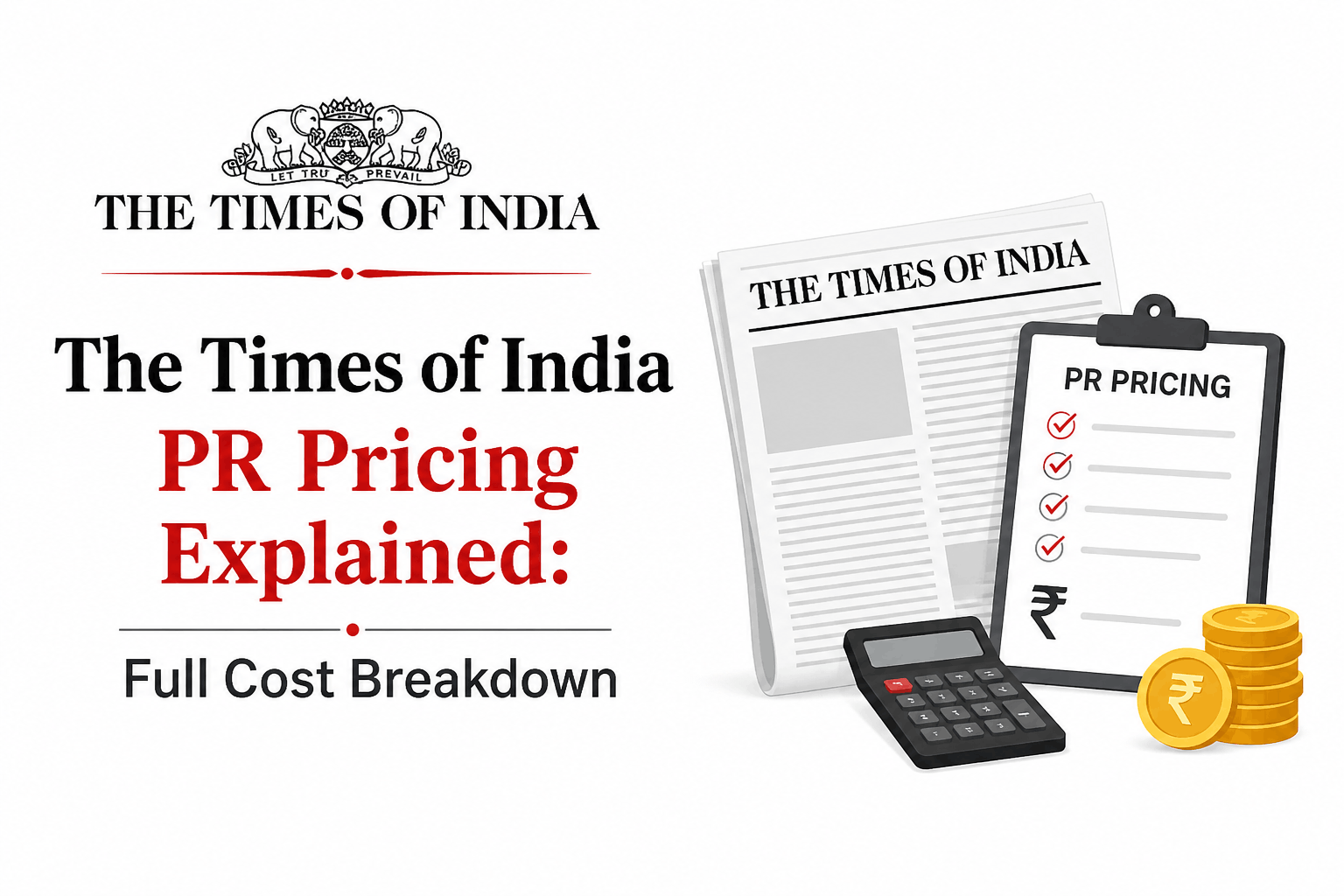 How Much Does It Cost to Publish an Article in The Times of India