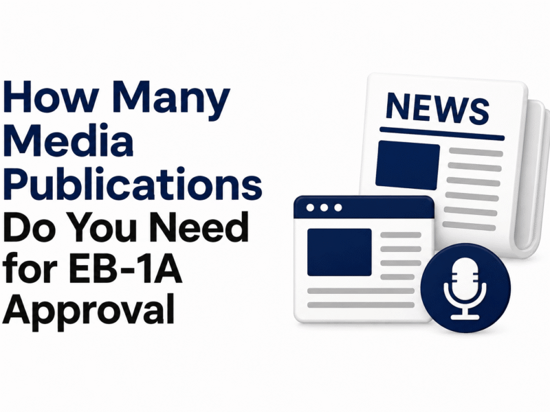 EB-1A Media Coverage Requirements