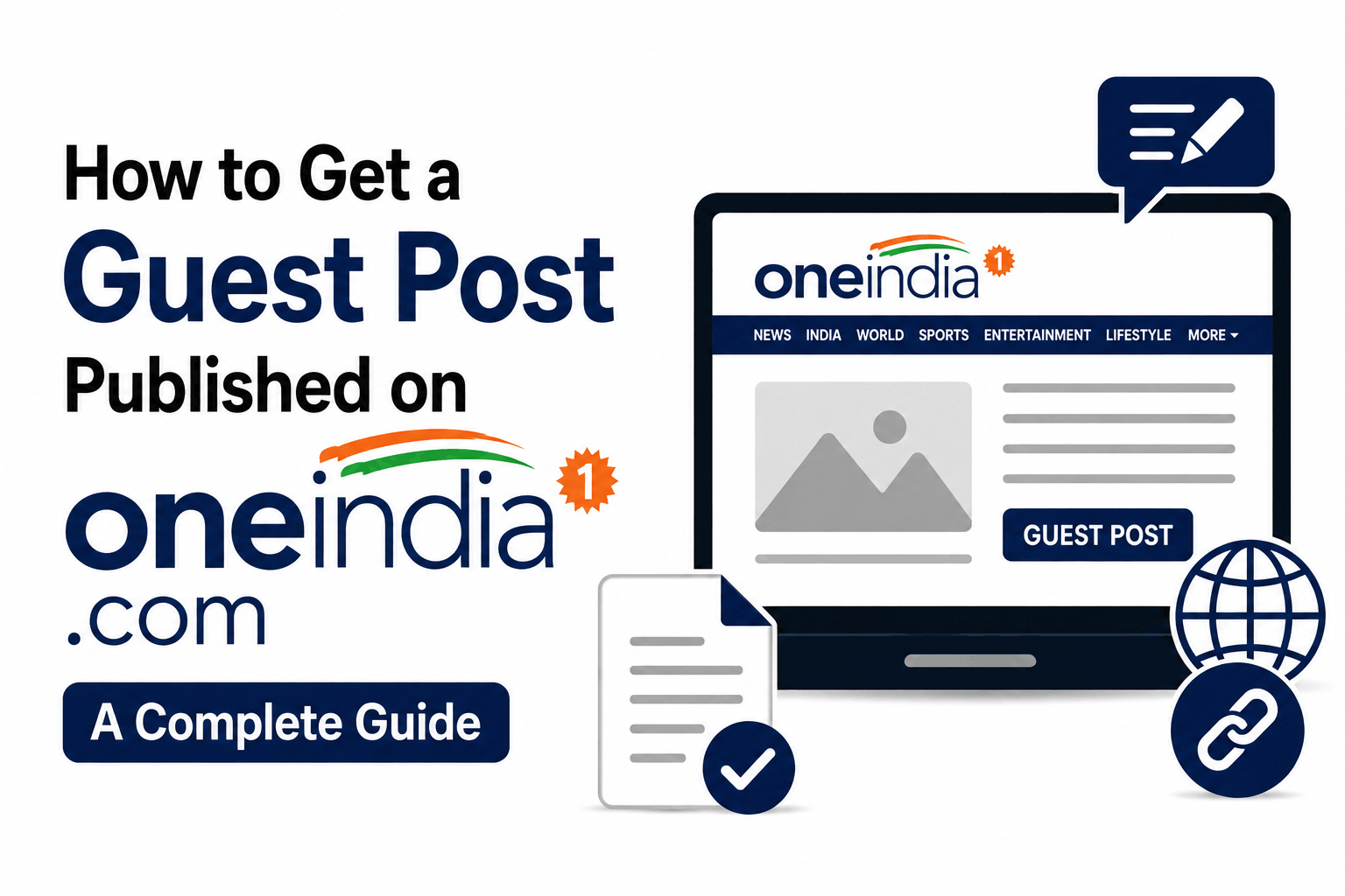 How to Publish a Guest Post on OneIndia.com