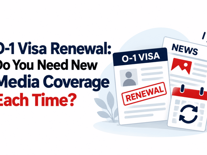 O-1 Visa Extension